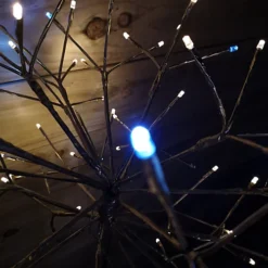 1.2m Champagne Outdoor Christmas Tree With 72 Static 24 Flashing White LEDs -Outlet Christmas Decor Store 1 2m champagne outdoor christmas tree with 72 static 24 flashing white leds5056589193812 03c MP