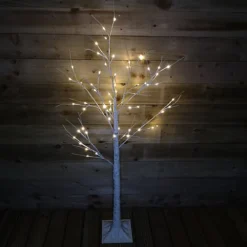 Outlet Christmas Decor Store -Outlet Christmas Decor Store 1 5m 5ft indoor outdoor christmas lit birch tree with 64 warm white leds5056589188689 02c MP