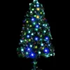 4Ft/120cm Berries Balls Fibre Optic Christmas Tree LED Pre-Lit