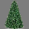 4FT Prelit Green Bushy Imperial Pine Christmas Tree White LEDs