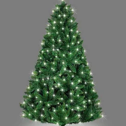 4FT Prelit Green Bushy Imperial Pine Christmas Tree White LEDs -Outlet Christmas Decor Store 4ft prelit green bushy imperial pine christmas tree white leds5056141028392 03c MP