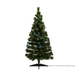 5ft Burst Pre-lit Fibre Optic Christmas Tree