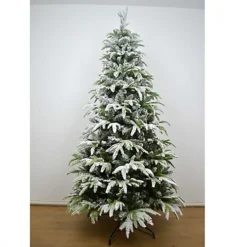 5FT Green Lapland Snow Covered Christmas Tree -Outlet Christmas Decor Store 5ft green lapland snow covered christmas tree5060478369639 04c MP