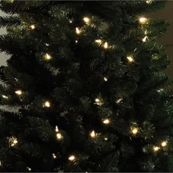 5ft Pre-Lit Christmas Tree - Evergreen Artificial Festive Xmas Decoration With Mains Powered LED Lights - H153 X 120cm Diameter -Outlet Christmas Decor Store 5ft pre lit christmas tree evergreen artificial festive xmas decoration with mains powered led lights h153 x 120cm diameter5053335458355 03c MP