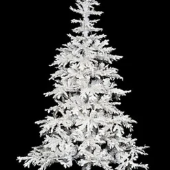Outlet Christmas Decor Store -Outlet Christmas Decor Store 5ft prelit white bavarian pine snow white christmas tree white leds5056141028774 02c MP