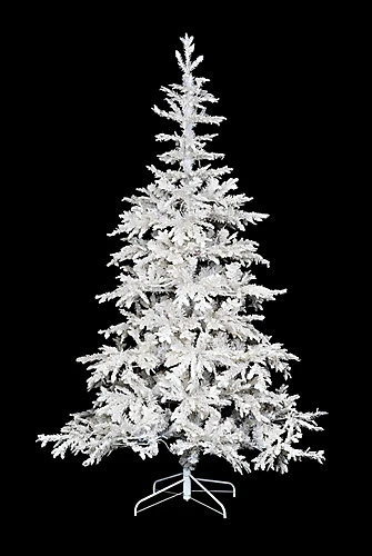 5FT Prelit White Bavarian Pine Snow White Christmas Tree White LEDs 2 5FT Prelit White Bavarian Pine Snow White Christmas Tree White LEDs - Image 2