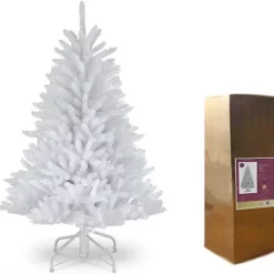 5FT White Imperial Pine Christmas Tree -Outlet Christmas Decor Store 5ft white imperial pine christmas tree5056141019864 03c MP