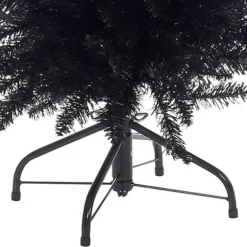 6 FT Slimline Artificial Christmas Tree 560 Tips Full Tree Easy To Assemble With Solid Stand, Xmas Home Decor Tall 1.8m Black 6 6 FT Slimline Artificial Christmas Tree 560 Tips Full Tree Easy To Assemble With Solid Stand, Xmas Home Decor Tall 1.8m Black -Outlet Christmas Decor Store 6 ft slimline artificial christmas tree 560 tips full tree easy to assemble with solid stand xmas home decor tall 1 8m black5012237831581 03c MP