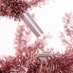 6FT Rose Gold Christmas Tree Shiny Tinsels -Outlet Christmas Decor Store 6ft rose gold christmas tree shiny tinsels5056141034171 02c MP
