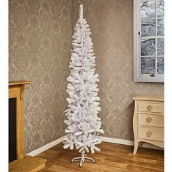 6ft White Spruce Pine Artificial Christmas Tree -Outlet Christmas Decor Store 6ft white spruce pine artificial christmas tree5053844116074 01i bq