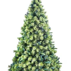 7FT Prelit Green Kentucky Christmas Tree Warm White LEDs