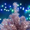 7FT Rose Gold Christmas Tree Shiny Tinsels