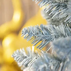 8FT Bushy Frosty Green Christmas Tree 7 8FT Bushy Frosty Green Christmas Tree -Outlet Christmas Decor Store 8ft bushy frosty green christmas tree5056141059686 04c MP