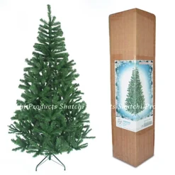 8FT Green Alaskan Pine Christmas Tree -Outlet Christmas Decor Store 8ft green alaskan pine christmas tree5060419790973 03c MP