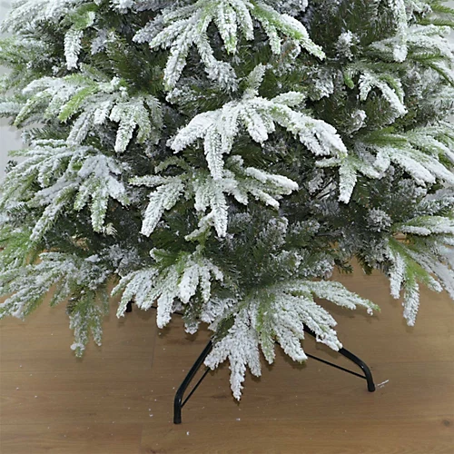 8FT Green Lapland Snow Covered Christmas Tree 4 8FT Green Lapland Snow Covered Christmas Tree - Image 4