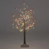 Abaseen 6FT Pre-Lit Brown Twig Tree, Artificial Christmas Tree With 96 Warm White LEDs, Decoration For Wedding, Holiday Halloweeen