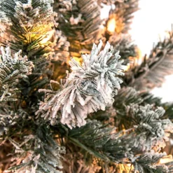 Abaseen 6FT Pre Lit Snow Tipped Pencil Slim Artificial Christmas Tree 170LEDs, Xmas Tree 555 Tips Easy Assembly 5 Abaseen 6FT Pre Lit Snow Tipped Pencil Slim Artificial Christmas Tree 170LEDs, Xmas Tree 555 Tips Easy Assembly -Outlet Christmas Decor Store abaseen 6ft pre lit snow tipped pencil slim artificial christmas tree 170leds xmas tree 555 tips easy assembly5056533574988 03c MP