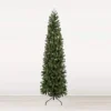 Abaseen Green Pre-lit Pencil Slim 6ft Artificial Christmas Tree 170LEDs, Xmas Tree With 555 Tips