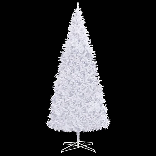 Berkfield Artificial Christmas Tree 400 Cm White 3 Berkfield Artificial Christmas Tree 400 Cm White - Image 3