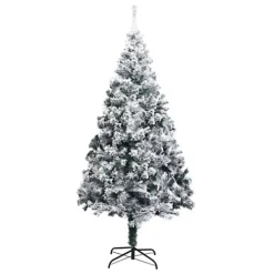 Berkfield Artificial Christmas Tree LEDs&Ball Set&Flocked Snow Green 400cm 6 Berkfield Artificial Christmas Tree LEDs&Ball Set&Flocked Snow Green 400cm -Outlet Christmas Decor Store berkfield artificial christmas tree leds ball set flocked snow green 400cm7720286499788 03c MP