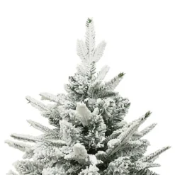 Berkfield Artificial Christmas Tree With Flocked Snow Green 180 Cm PVC&PE -Outlet Christmas Decor Store berkfield artificial christmas tree with flocked snow green 180 cm pvc pe7720286364918 03c MP