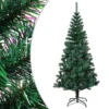 Berkfield Artificial Christmas Tree With Iridescent Tips Green 240 Cm PVC