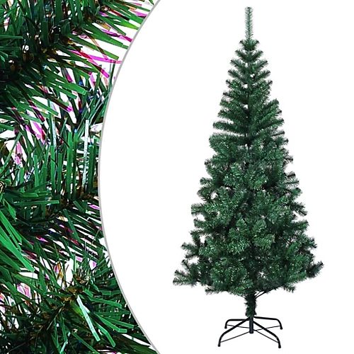 Berkfield Artificial Christmas Tree With Iridescent Tips Green 240 Cm PVC 1 Berkfield Artificial Christmas Tree With Iridescent Tips Green 240 Cm PVC