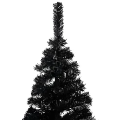 Berkfield Artificial Christmas Tree With LEDs&Ball Set Black 180 Cm PVC -Outlet Christmas Decor Store berkfield artificial christmas tree with leds ball set black 180 cm pvc7720286496770 03c MP