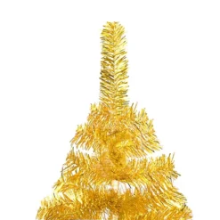 Berkfield Artificial Christmas Tree With LEDs&Ball Set Gold 210 Cm PET 6 Berkfield Artificial Christmas Tree With LEDs&Ball Set Gold 210 Cm PET -Outlet Christmas Decor Store berkfield artificial christmas tree with leds ball set gold 210 cm pet7720286496930 03c MP