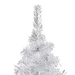 Berkfield Artificial Christmas Tree With LEDs&Ball Set Silver 210 Cm PET -Outlet Christmas Decor Store berkfield artificial christmas tree with leds ball set silver 210 cm pet7720286497845 03c MP