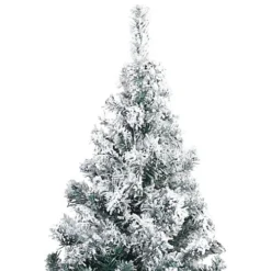 Berkfield Artificial Christmas Tree With LEDs&Flocked Snow Green 300cm PVC 6 Berkfield Artificial Christmas Tree With LEDs&Flocked Snow Green 300cm PVC -Outlet Christmas Decor Store berkfield artificial christmas tree with leds flocked snow green 300cm pvc7720286498286 03c MP