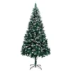 Berkfield Artificial Christmas Tree With Pine Cones And White Snow 240 Cm