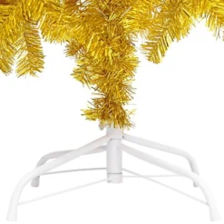 Berkfield Artificial Christmas Tree With Stand Gold 120 Cm PET 7 Berkfield Artificial Christmas Tree With Stand Gold 120 Cm PET -Outlet Christmas Decor Store berkfield artificial christmas tree with stand gold 120 cm pet7720286362945 04c MP