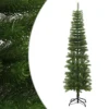 Berkfield Artificial Slim Christmas Tree With Stand 180 Cm PE