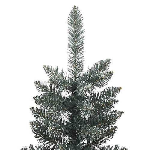 Berkfield Artificial Slim Christmas Tree With Stand Green 180 Cm PVC 3 Berkfield Artificial Slim Christmas Tree With Stand Green 180 Cm PVC - Image 3