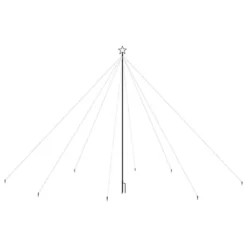 Berkfield Christmas Tree With Spike Warm White 732 LEDs 500 Cm -Outlet Christmas Decor Store berkfield christmas tree with spike warm white 732 leds 500 cm7720287022237 04c MP