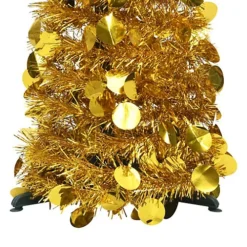 Berkfield Pop-up Artificial Christmas Tree Gold 150 Cm PET -Outlet Christmas Decor Store berkfield pop up artificial christmas tree gold 150 cm pet7720286014585 03c MP