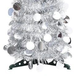 Berkfield Pop-up Artificial Christmas Tree Silver 120 Cm PET 6 Berkfield Pop-up Artificial Christmas Tree Silver 120 Cm PET -Outlet Christmas Decor Store berkfield pop up artificial christmas tree silver 120 cm pet7720286014660 03c MP