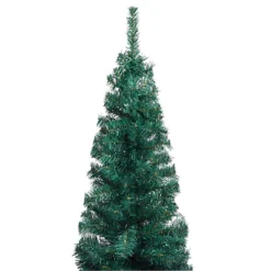Berkfield Slim Artificial Christmas Tree With LEDs&Ball Set Green 180 Cm -Outlet Christmas Decor Store berkfield slim artificial christmas tree with leds ball set green 180 cm7720286499870 04c MP