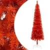 Berkfield Slim Christmas Tree Red 240 Cm