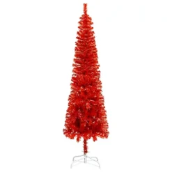 Berkfield Slim Christmas Tree Red 240 Cm 5 Berkfield Slim Christmas Tree Red 240 Cm -Outlet Christmas Decor Store berkfield slim christmas tree red 240 cm7720286363874 02c MP