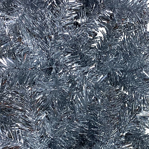 Berkfield Slim Christmas Tree Silver 150 Cm 4 Berkfield Slim Christmas Tree Silver 150 Cm - Image 4