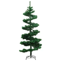 Berkfield Swirl Christmas Tree With Stand And LEDs Green 150 Cm PVC 7 Berkfield Swirl Christmas Tree With Stand And LEDs Green 150 Cm PVC -Outlet Christmas Decor Store berkfield swirl christmas tree with stand and leds green 150 cm pvc7720287021209 04c MP