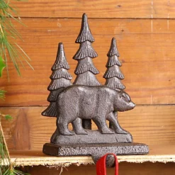 Cast Iron Bear Christmas Stocking Holder 7 Cast Iron Bear Christmas Stocking Holder -Outlet Christmas Decor Store cast iron bear christmas stocking holder5060633940369 04c MP