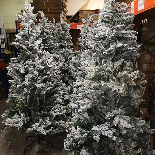 CHEAP DEAL - PREMIER 7ft Snow Valley Fir Christmas Tree WATER DAMAGED 1 CHEAP DEAL - PREMIER 7ft Snow Valley Fir Christmas Tree WATER DAMAGED