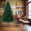 EVRE Artificial Christmas Tree 7ft With PVC Tips Branches & Strong Metal Stand