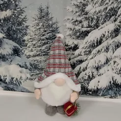 Light Up Grey Standing Christmas Gonk Carrying Parcel 50cm -Outlet Christmas Decor Store light up grey standing christmas gonk carrying parcel 50cm5060950105144 03c MP