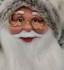 Nordic Santa Traditional Standing Father Christmas With Glasses Figurine 45cm -Outlet Christmas Decor Store nordic santa traditional standing father christmas with glasses figurine 45cm5053844342916 04c MP