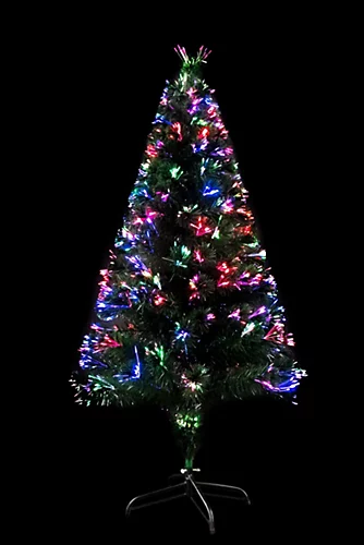 Shatchi Nova Multicolour Fibre Optic Christmas Tree 3ft 2 Shatchi Nova Multicolour Fibre Optic Christmas Tree 3ft - Image 2