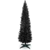 Slim Christmas Tree Pencil Black 7ft With Storage Box